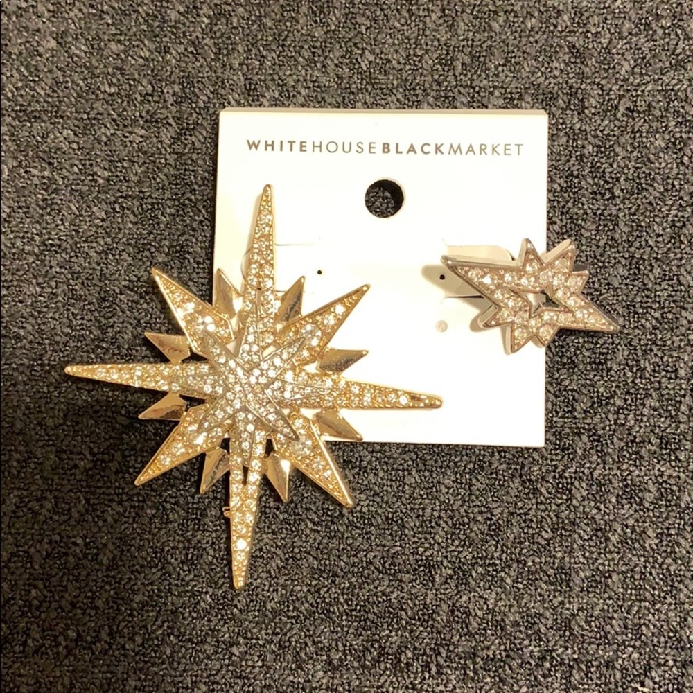 WHBM Star Brooches